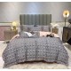 Chanel Chic Grey Tweed Bedding Set - Luxurious Comfort