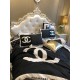 High-End Bedding Set - Chanel-Inspired Black & White