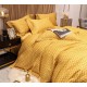 Regal Yellow Bedding Set - Luxurious Quilted Design