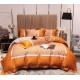 Hermès Orange Luxe Bedding Set - Vibrant and Cozy