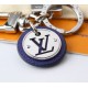 Louis Vuitton Blue Keychain - Luxury Monogram Accessory