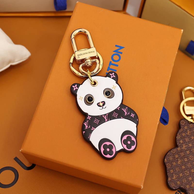 LV-Style Animal Keychains - Trendy and Cute Accessory