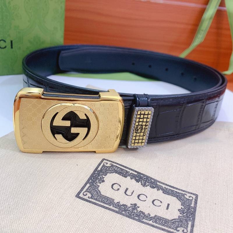 Luxury Crocodile Leather Belt – A Must-Have Accessory for Stylish Men