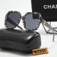 Chanel Leopard Print Cat-Eye Sunglasses - Gradient Lens, Luxury Fashion