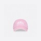 Balenciaga Pink Baseball Cap with Fashion Paris Logo, Trendy Essential