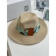 Loewe's Trendy Animal Print Straw Hat - Summer Fashion Hit