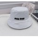 Miu Miu Chic Bucket Hat - Trendy White Fashion Accessory