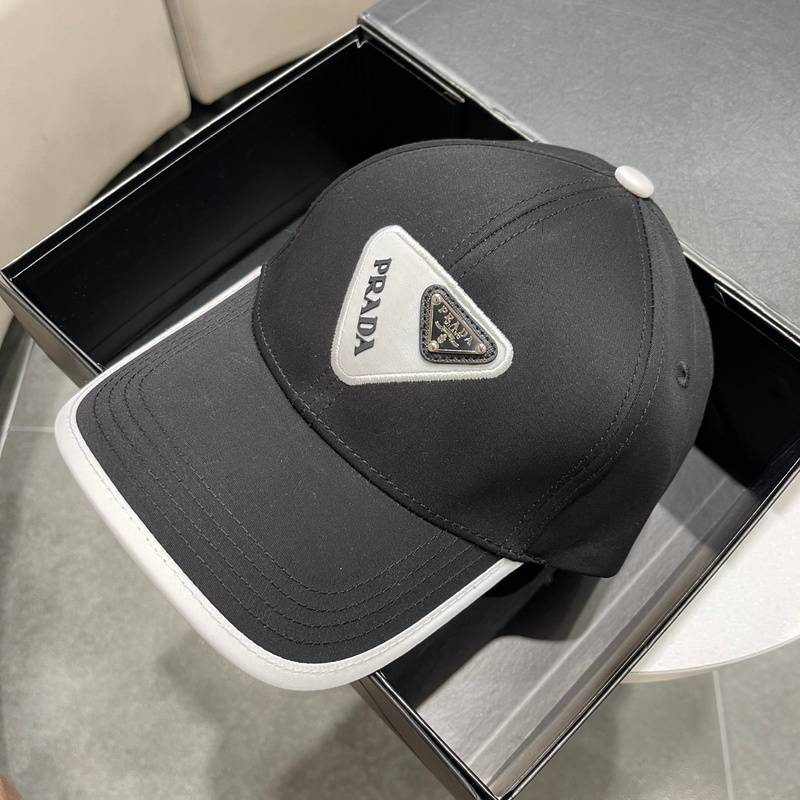 Elevate Your Style with Prada's Two-Tone Cap