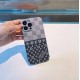 LV-Inspired Checkered Phone Case - Gray & Black for a Stylish Look #LVCheckeredCase