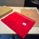 Burberry Luxury Red Scarf - Add a Pop of Color to Your Winter Wardrobe