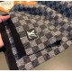 LV Checkered Scarf - Timeless Design for the Modern Wardrobe #ClassicScarf