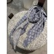 LV-Inspired Scarf - Grey & White for a Classic Look #ClassicLVScarf