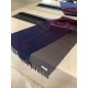 Navy Blue & Gray Reversible Scarf - Versatile Winter Accessory-Luo yiwei