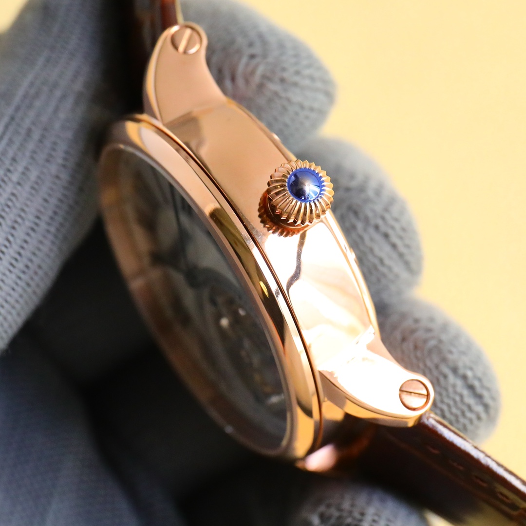 CartierRoseGold | Elegance in Every Tick | Cartier Mechanical Watch | #TimelessElegance