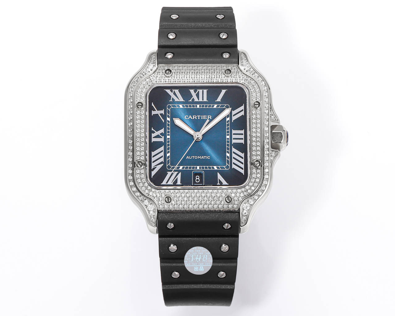 Cartier's Automatic Watch | Blue Dial | #WristwatchAddic