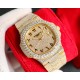 Dazzling Gold | Full Diamond Watch | Luxury Timepiece