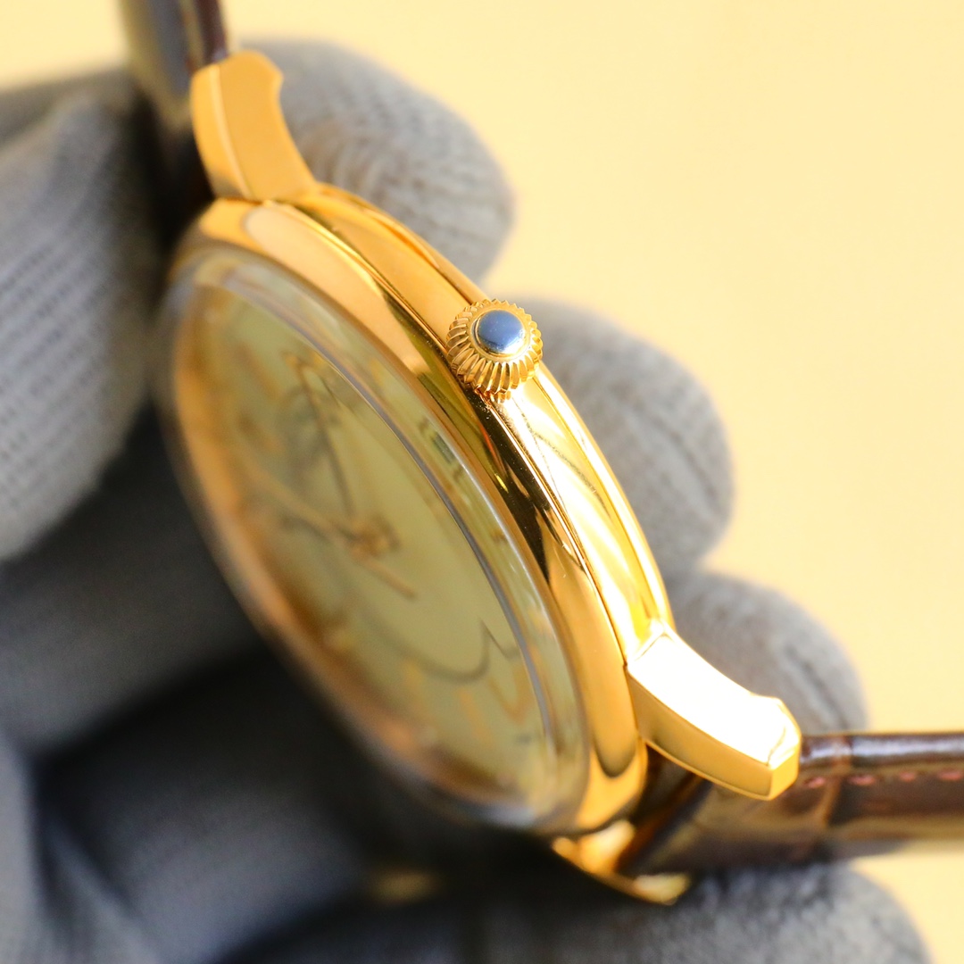 Timeless Luxury | Patek Philippe Gold Watch with Diamond Markers