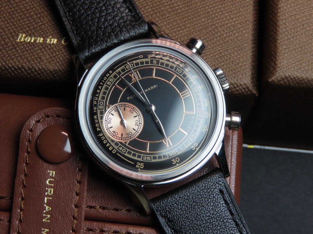 PATEK PHILIPPE Timeless Design | FURLAN MARRI Watch with Leather Strap