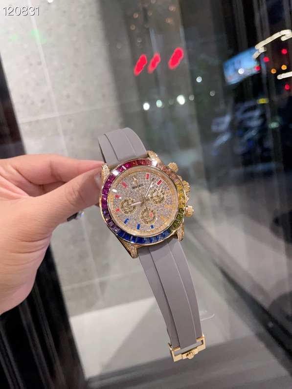 LuxuryWatch | Rainbow Gemstone Bezel | #RolexStyle