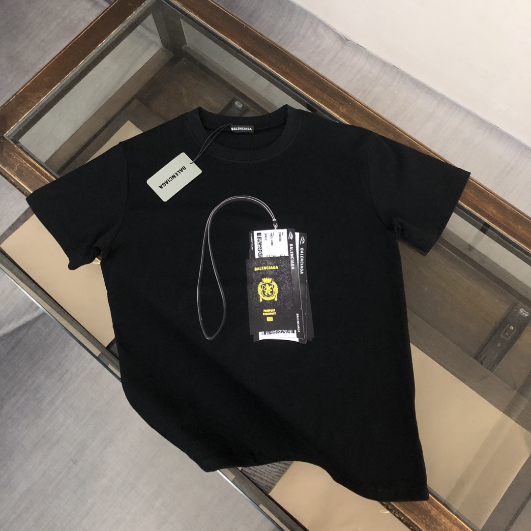 Balenciaga Crown Logo T-Shirt - Luxury Streetwear