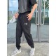 Dior CD Logo Embroidered Cotton Sweatpants - 23FW Collection - Comfort & Style