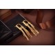 Chic Givenchy-Style Jewelry - Tassel Earrings with Gold Accents