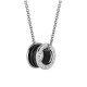 BvlgariNecklace - Silver and Black, Iconic Luxury Jewelry