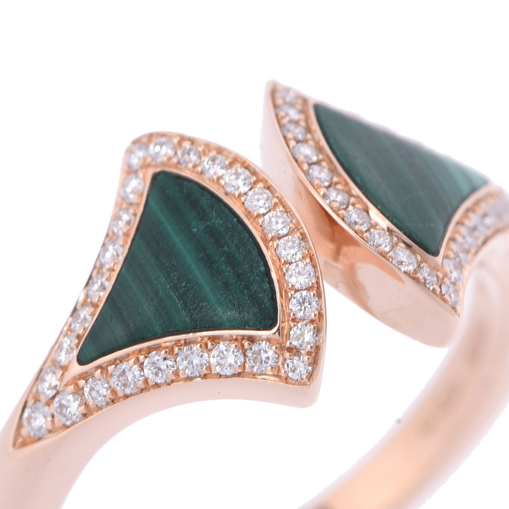 Bulgari Emerald Diamond Ring - Luxurious Jewelry for Women