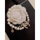 Chanel Pearl Necklace with CC Charm - Classic Elegance