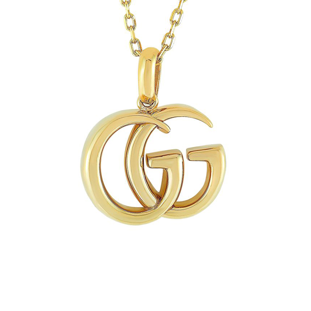 Gucci's Golden Elegance: Interlocking G Chain Necklace