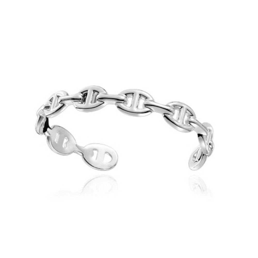 Trendy and Timeless: Hermès Silver Bracelet