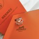  Hermès Rose Gold Ring with Sparkle