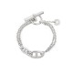 Trendy and Timeless: Hermès Silver 'H' Bracelet