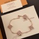 Trendy Gold Bracelet - LV Style Crystal Flowers, Must-Have