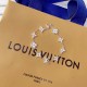 Trendy LV-Style Bracelet - Gold Crystal Charms, Must-Have for Any Look