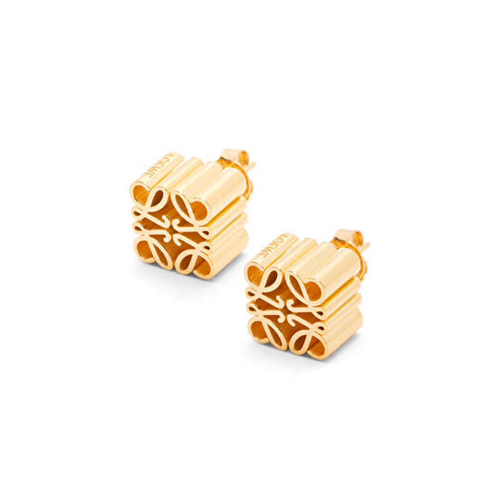 Loewe Cuff Earrings with Anagram Design - Trendy Accessor