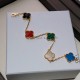 Van Cleef & Arpels Style Jewelry - Multicolor Gold Bracelet, Exclusive Design