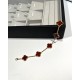 Trendy Red Agate Bracelet - Van Cleef & Arpels Inspired, Must-Have Accessory