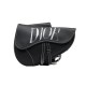 DIOR Stylish Saddle Bag - Classic Black, Premium Quality