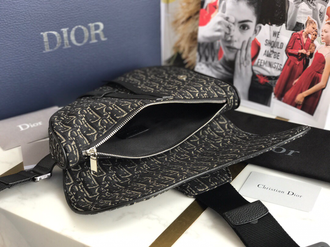 Luxury Dior-Style Sling Bag - Dior Monogram with Adjustable Strap #LuxuryDiorBag