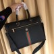 Luxury Gucci-Style Tote Bag - Black with Stripe Detail #LuxuryGucciBag