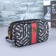 Gucci-Inspired Bee Pattern Toiletry Bag - Travel Essential #GucciToiletryBag