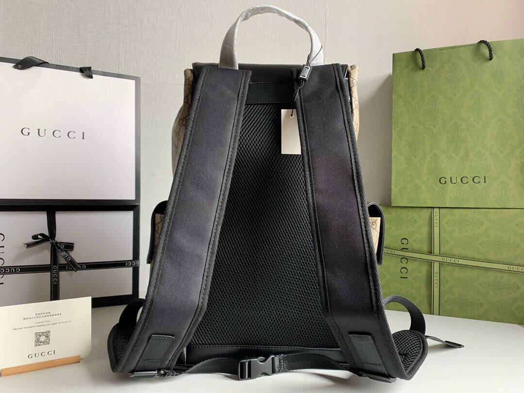 Gucci Inspired Fashion Backpack - Trendy & Durable