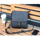 Gucci-Inspired Black Quilted Crossbody Bag - Trendy & Chic