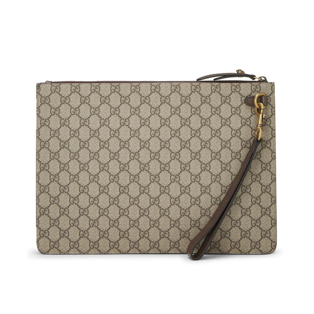 Elegant Bee-Accented Clutch - Gucci-Inspired Design