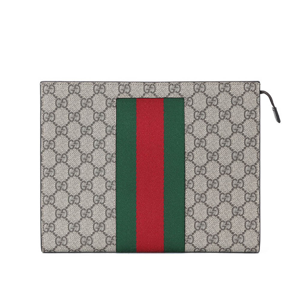 Stylish Gucci-Patterned Clutch - A Classic Accessory