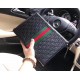 Black Gucci-Inspired Clutch - Luxury Fashion Accessory