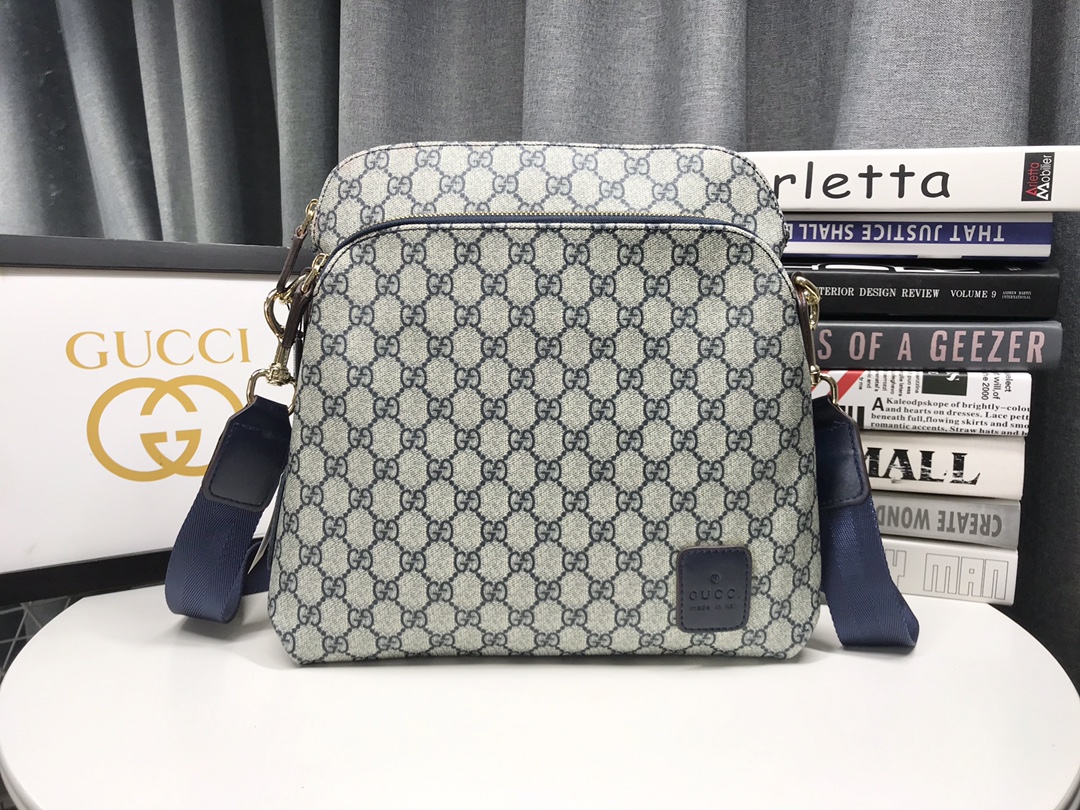 Gucci-Inspired GG Pattern Crossbody Bag - Fashion's Classic