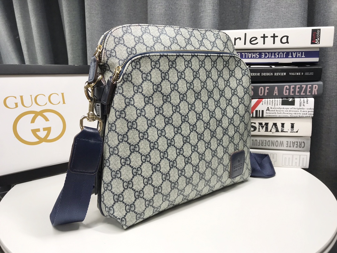 Gucci-Inspired GG Pattern Crossbody Bag - Fashion's Classic