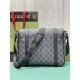 Gucci-Inspired Monogram Satchel - Chic and Timeless